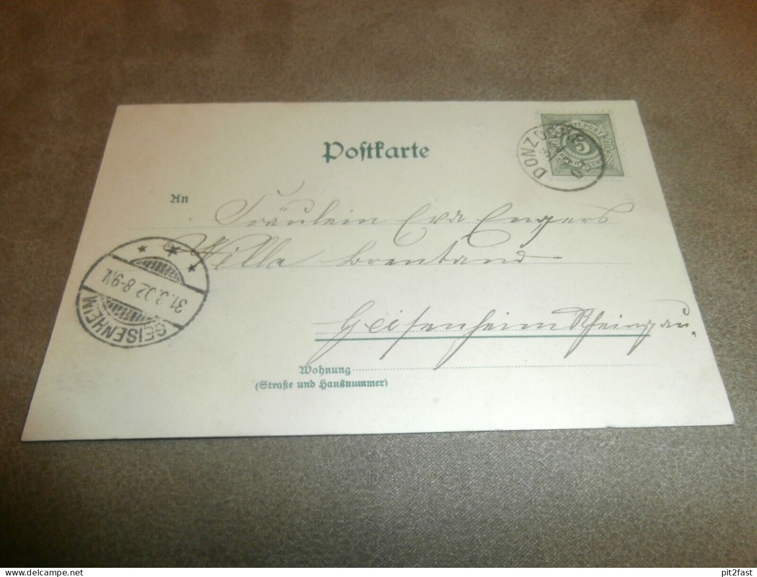 Gruß Von Der Kuchalb , 1902 , Donzdorf , Ansichtskarte , Postkarte !!! - Goeppingen