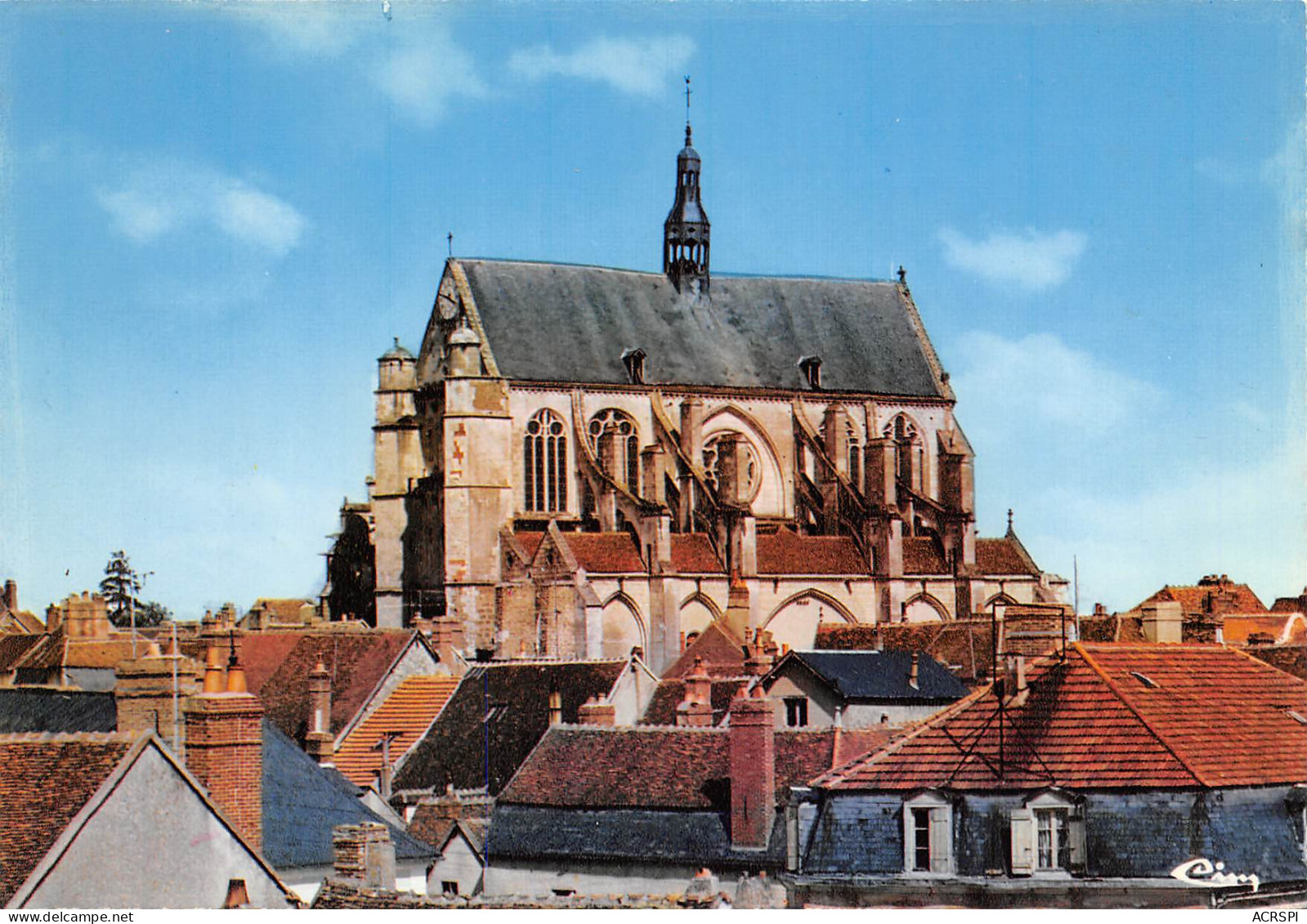 89  SAINT FLORENTIN L'église Carte Vierge Non Circulé éditions CIM (Scans R/V) N° 49 \MO7046 - Saint Florentin