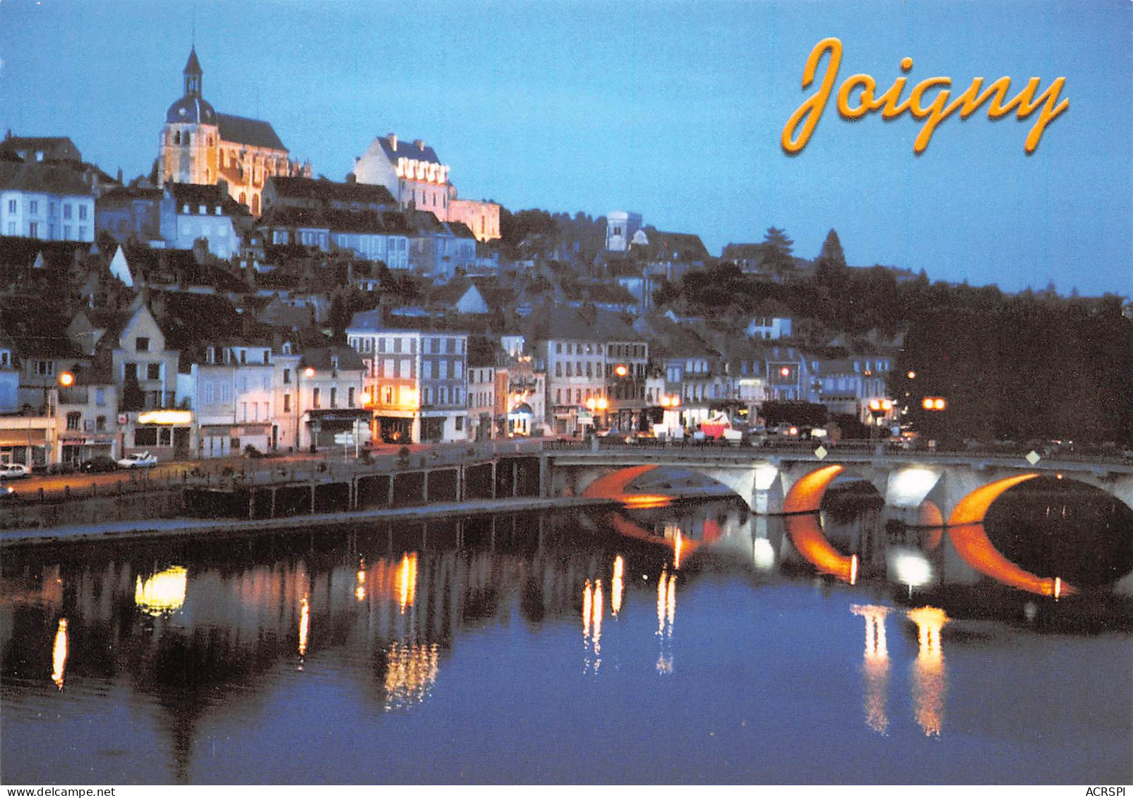 89 JOIGNY Vue Des Quais De L'Yonne Carte Vierge Non Circulé édition CONDOR Vision (Scans R/V) N° 7 \MO7047 - Joigny