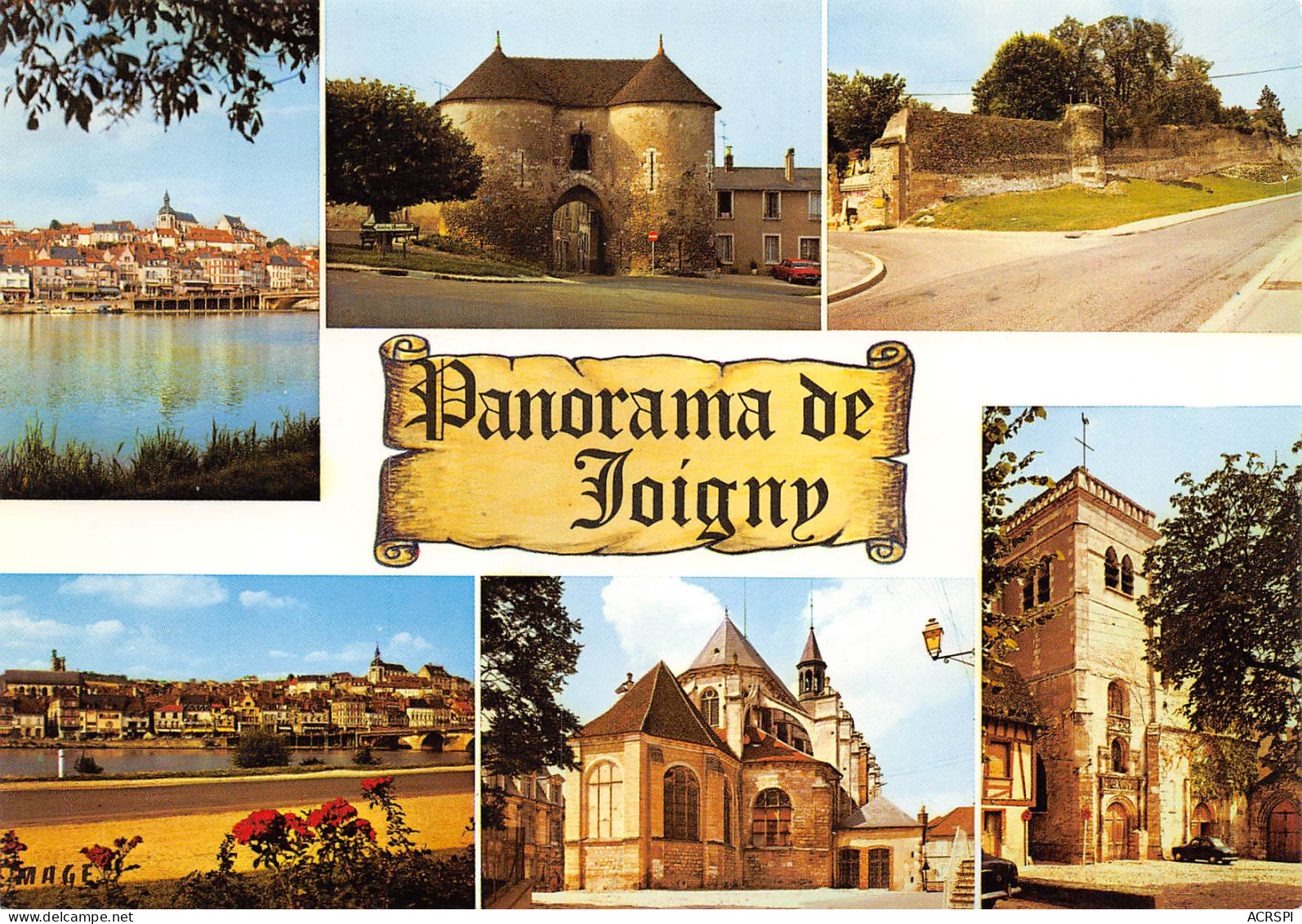 89 JOIGNY Panorama De La Ville Carte Vierge Non Circulé éditions Mage (Scans R/V) N° 22 \MO7047 - Joigny