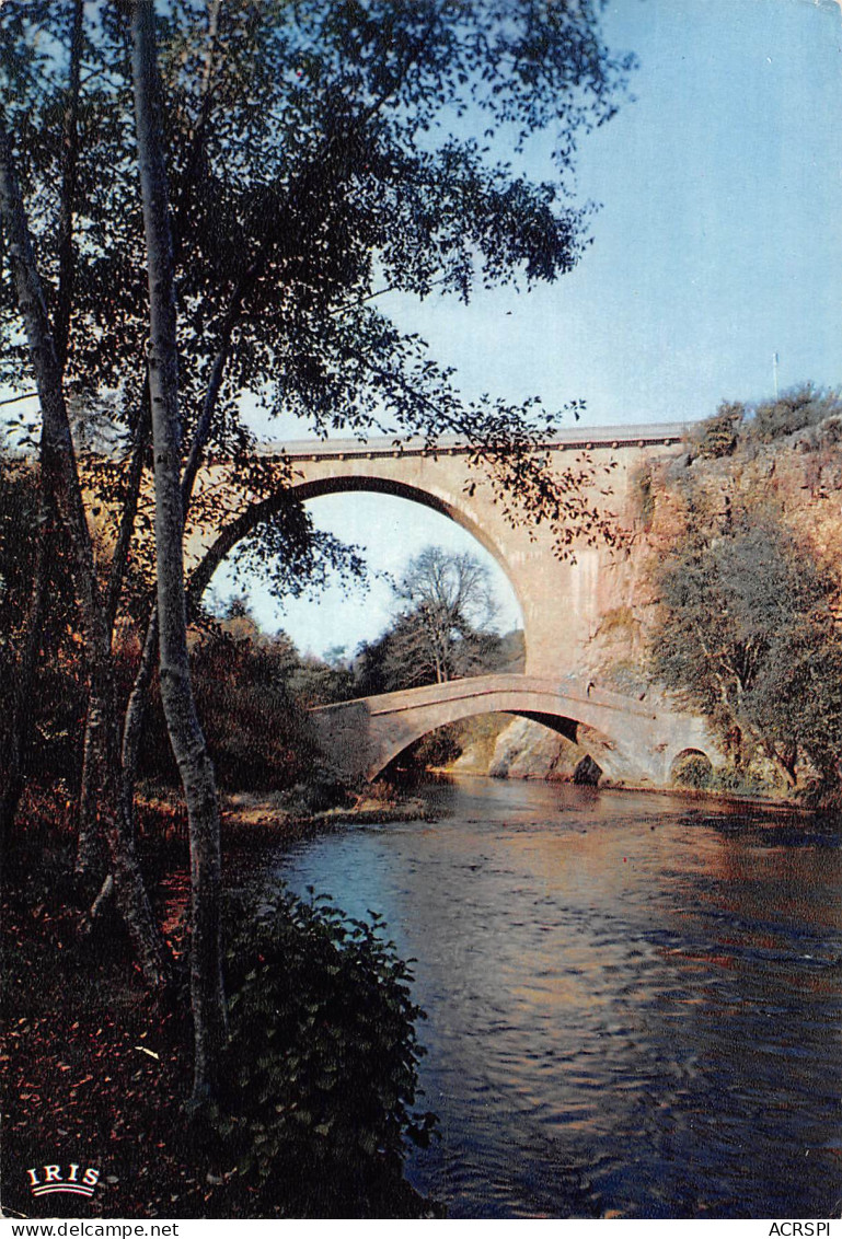 89 AVALLON Ponts Sur La Cure à Pierre-Perthuis Carte Vierge Non Circulé édition C.D (Scans R/V) N° 21 \MO7049 - Avallon