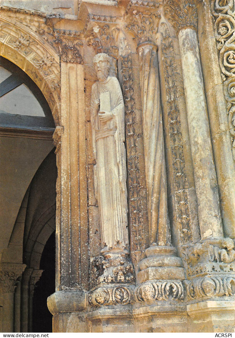 89 AVALLON Portail Et Statue De L'église St LAZARRE Carte Vierge Non Circulé édition Nivernais (Scans R/V) N° 28 \MO7049 - Avallon