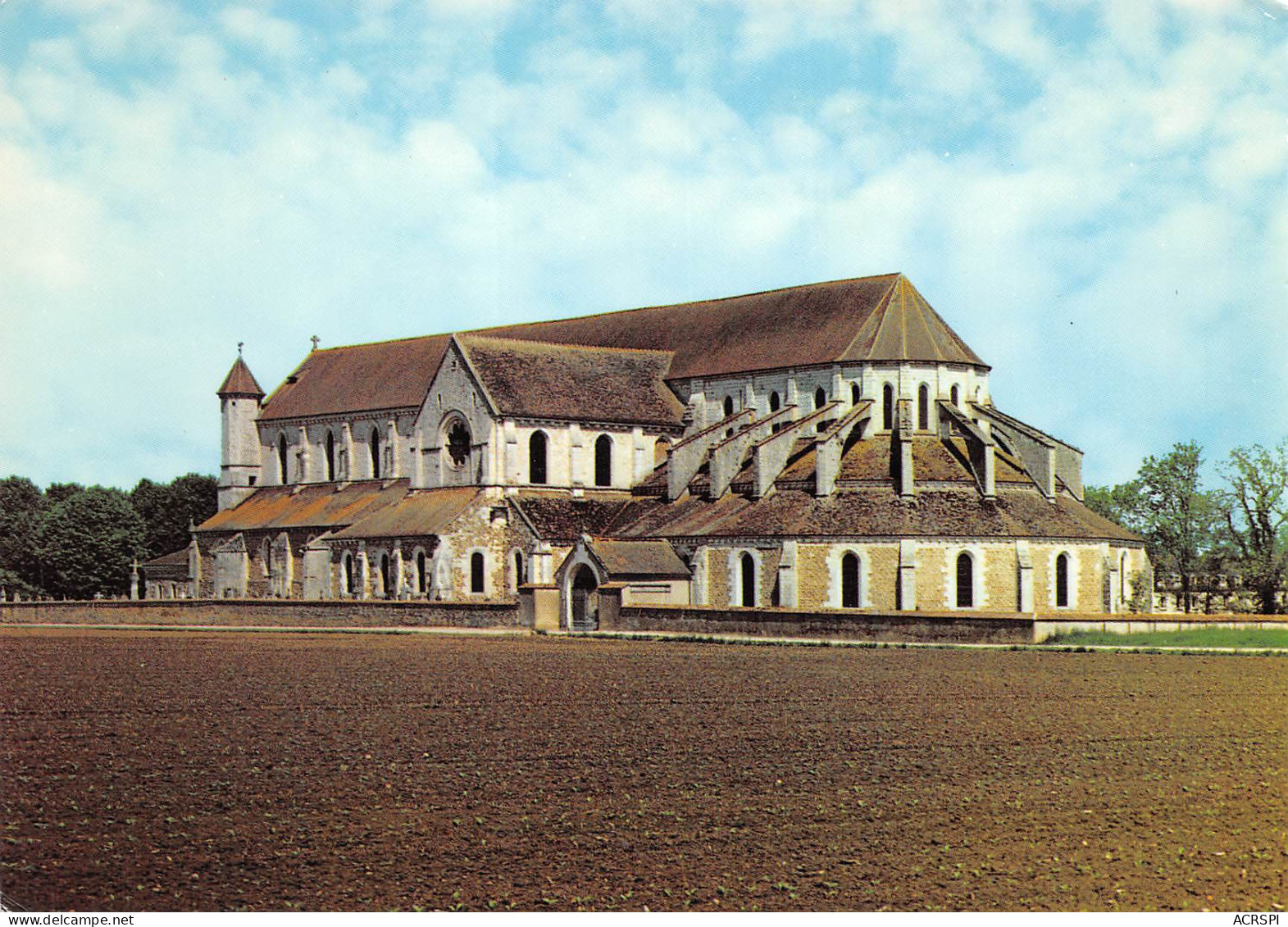 89 PONTIGNY Abbaye Cistércienne Vue Du Sud Est Carte Vierge Non Circulé éd GAUD (Scans R/V) N° 65 \MO7049 - Pontigny