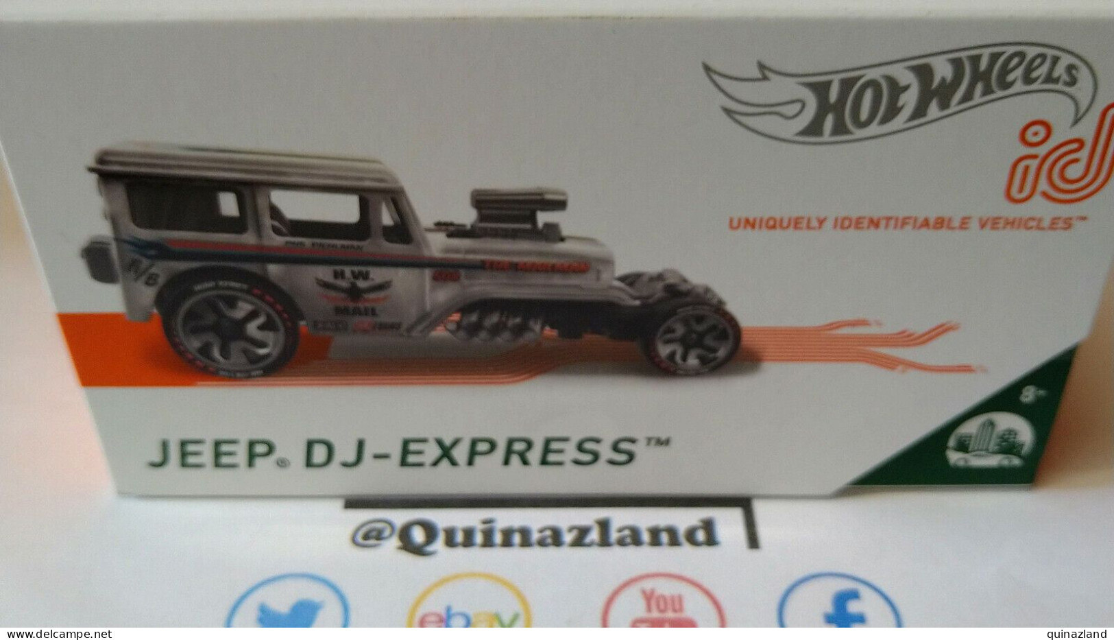 Hot Wheels ID Jeep DJ-Express (NG69) - HotWheels