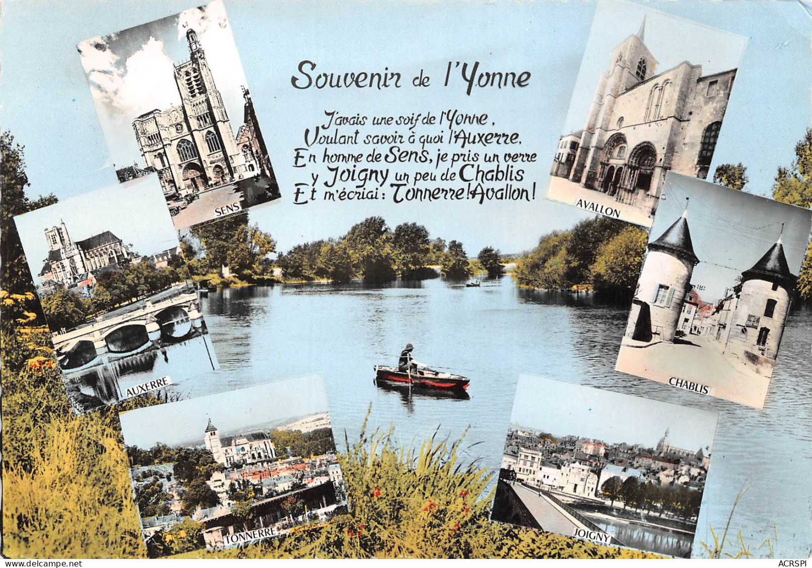 89 Souvenir  De L'Yonne Carte Vierge édition Mignon (Scans R/V) N° 40  \MO7050 - Migennes