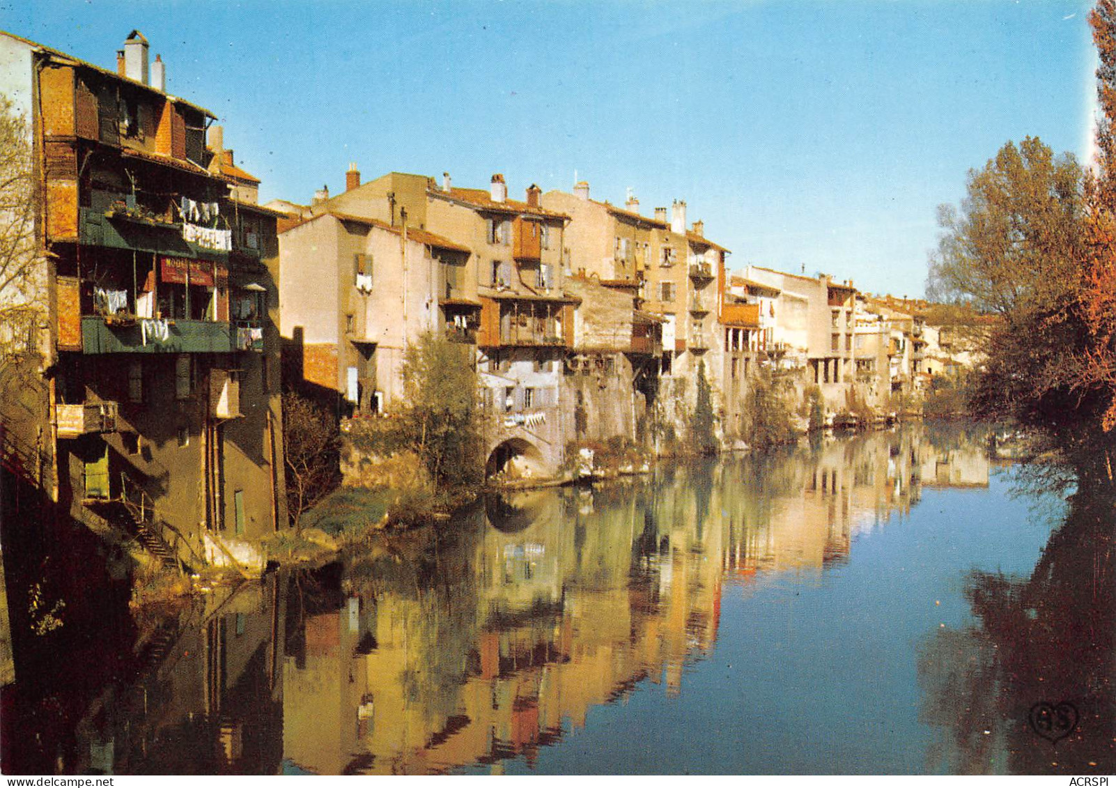 81 CASTRES Vieilles Maisons Sur L'Agout Au Lever Du Soleil Non Circulé édition Apa-Poux (Scans R/V) N° 32 \MO7051 - Castres