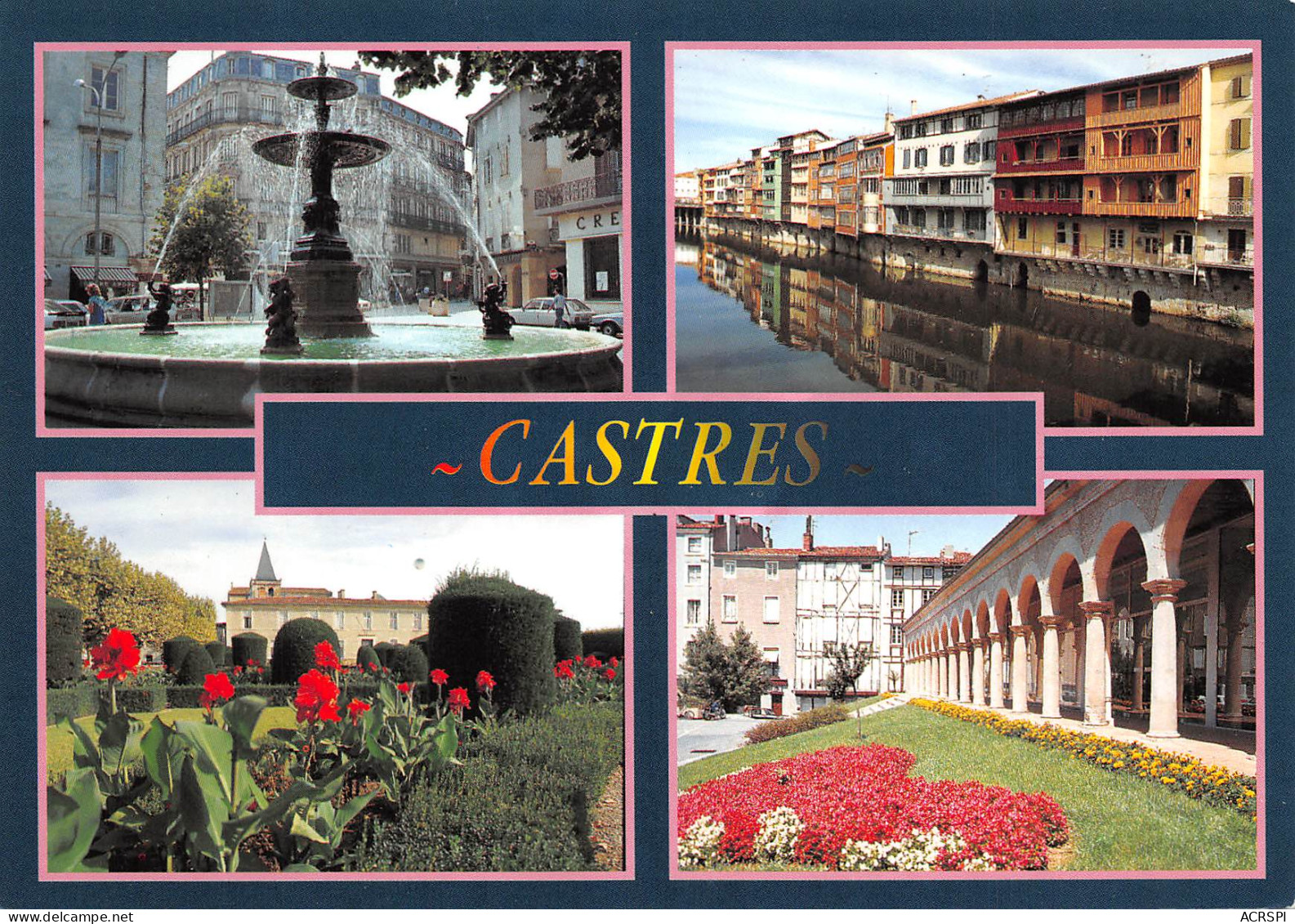 81 CASTRES Multivue Carte Vierge Non Circulé édition As De Coeur (Scans R/V) N° 53 \MO7051 - Castres