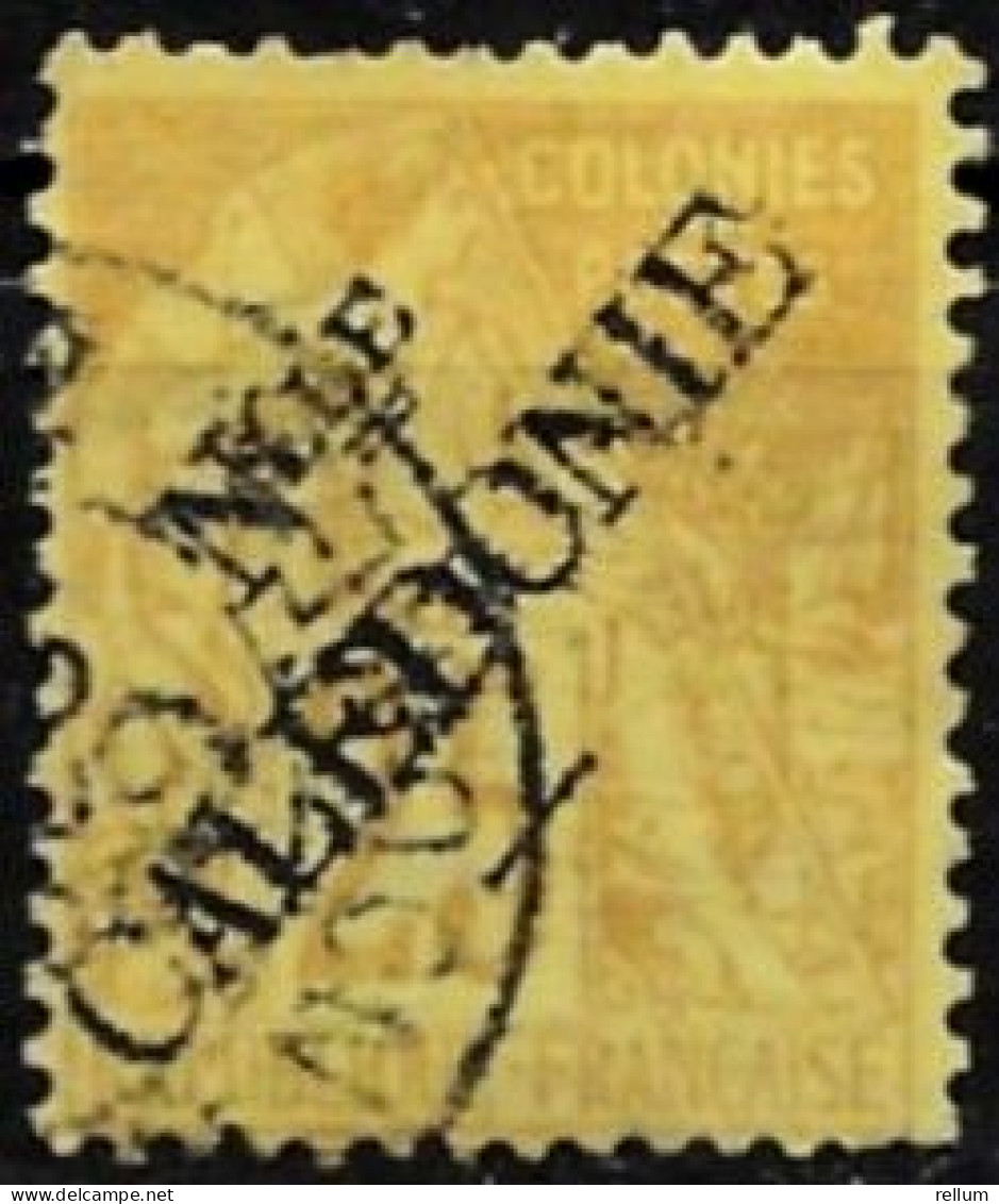 Nouvelle Calédonie 1892 - Yvert N° 28  - Michel N° 27 Obl. - Gebraucht