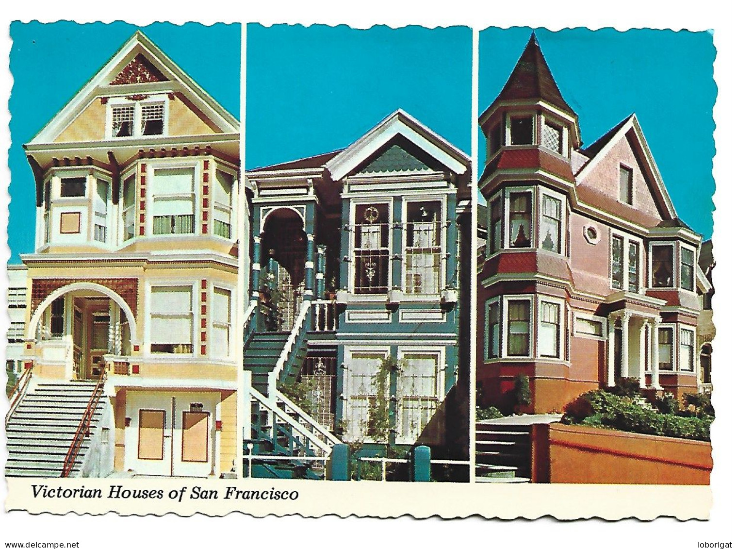 VICTORIAN HOUSES.-  SAN FRANCISCO / CALIFORNIA.- ( USA ) - San Francisco