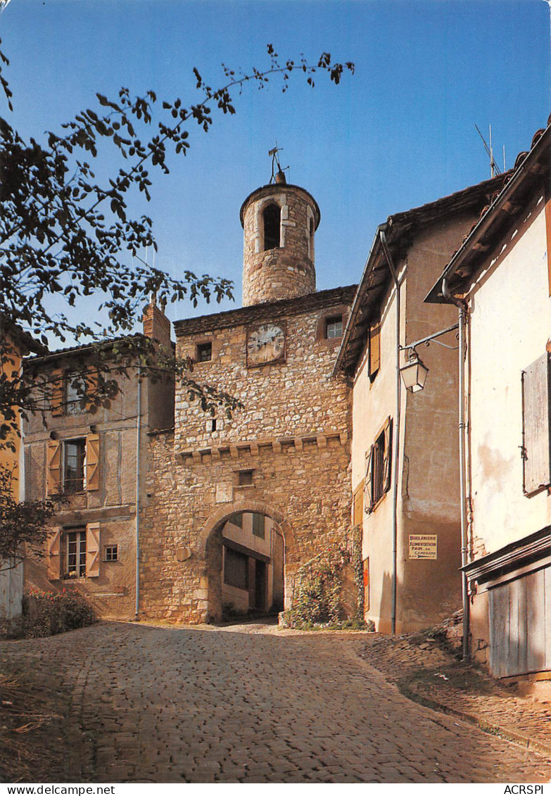 81 CORDES Porte De L'horloge Carte Vierge Non Circulé édition AS Albi (Scans R/V) N° 7 \MO7053 - Cordes