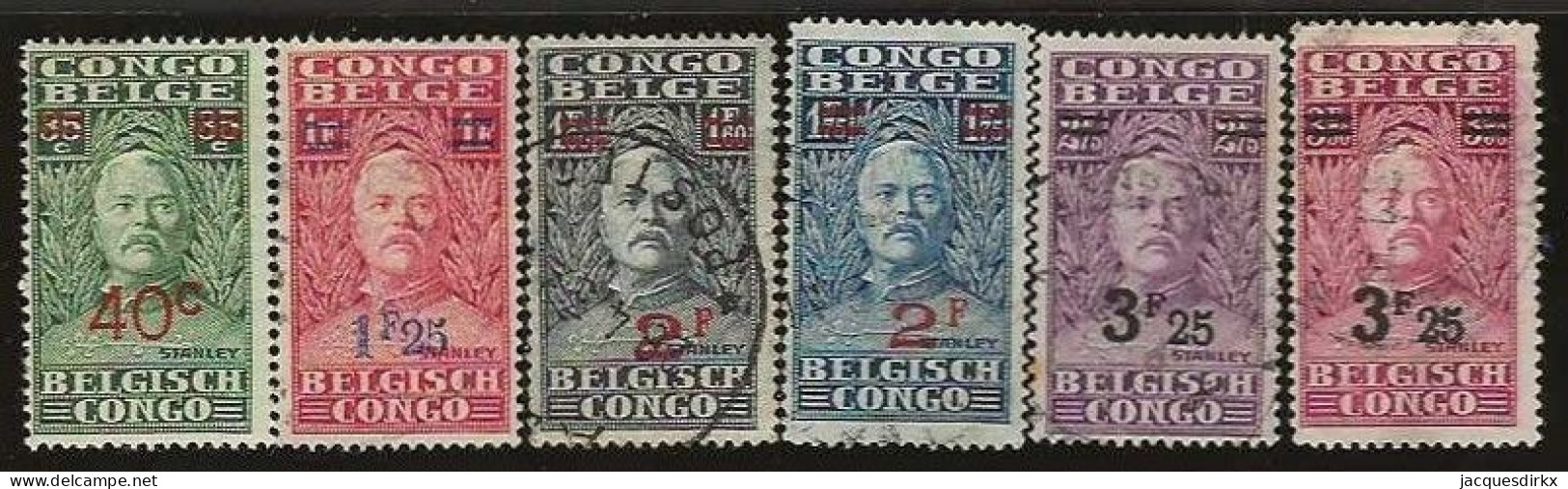 Congo   .   OBP    .  162/167   .    O  En   *    .    Gestempeld En Ongebruikt - Unused Stamps