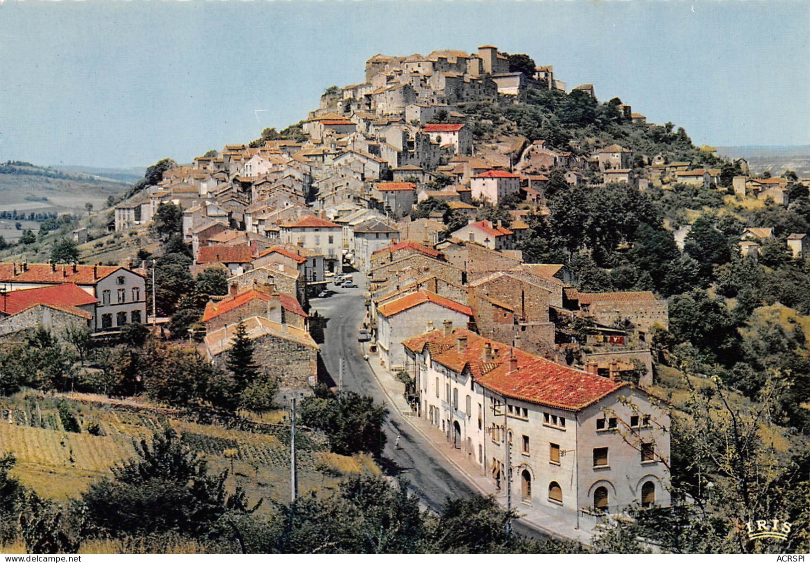 81 CORDES Sur CIEL Vue  Générale Carte Vierge Non Circulé édition Théojac (Scans R/V) N° 22 \MO7053 - Cordes