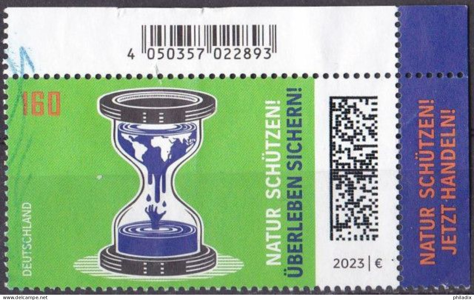 BRD 2023 Mi. Nr. 3771 O/used Eckrand Oben Rechts (BRD1-4) - Used Stamps