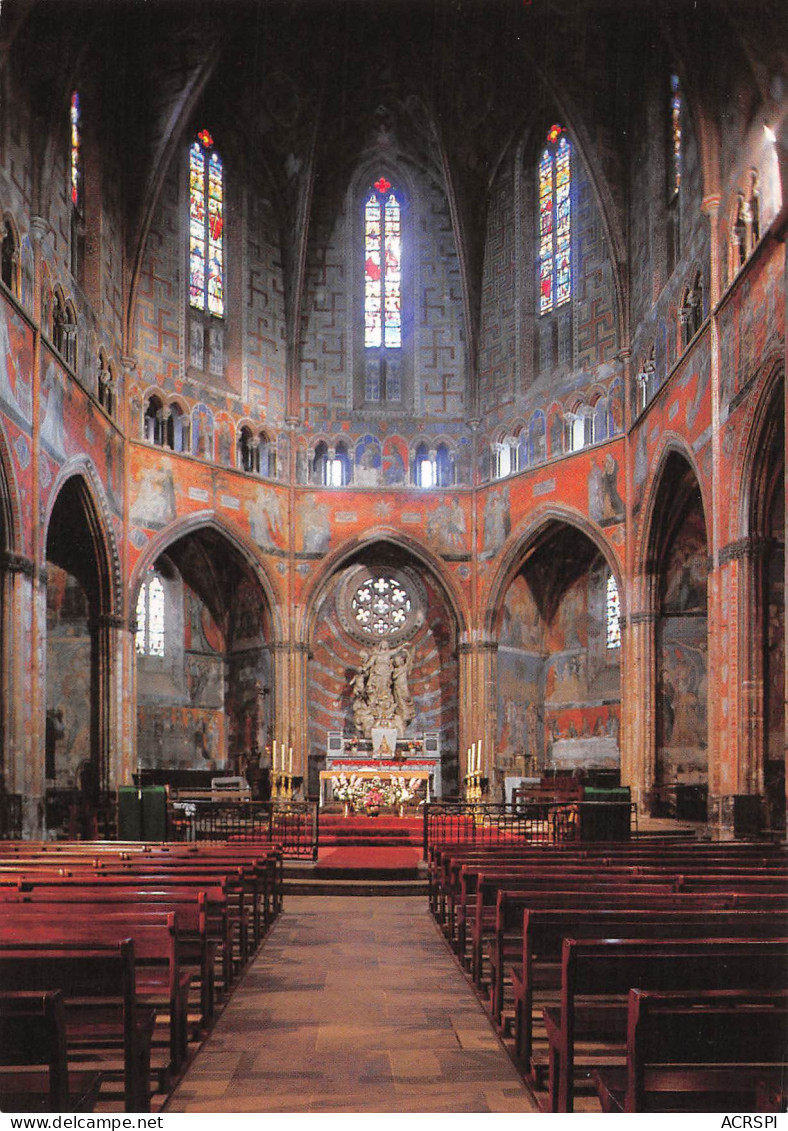 81 RABASTENS Intérieur De L'église ND Du Bourg Carte Vierge Non Circulé éditions AS (Scans R/V) N° 14 \MO7054 - Rabastens