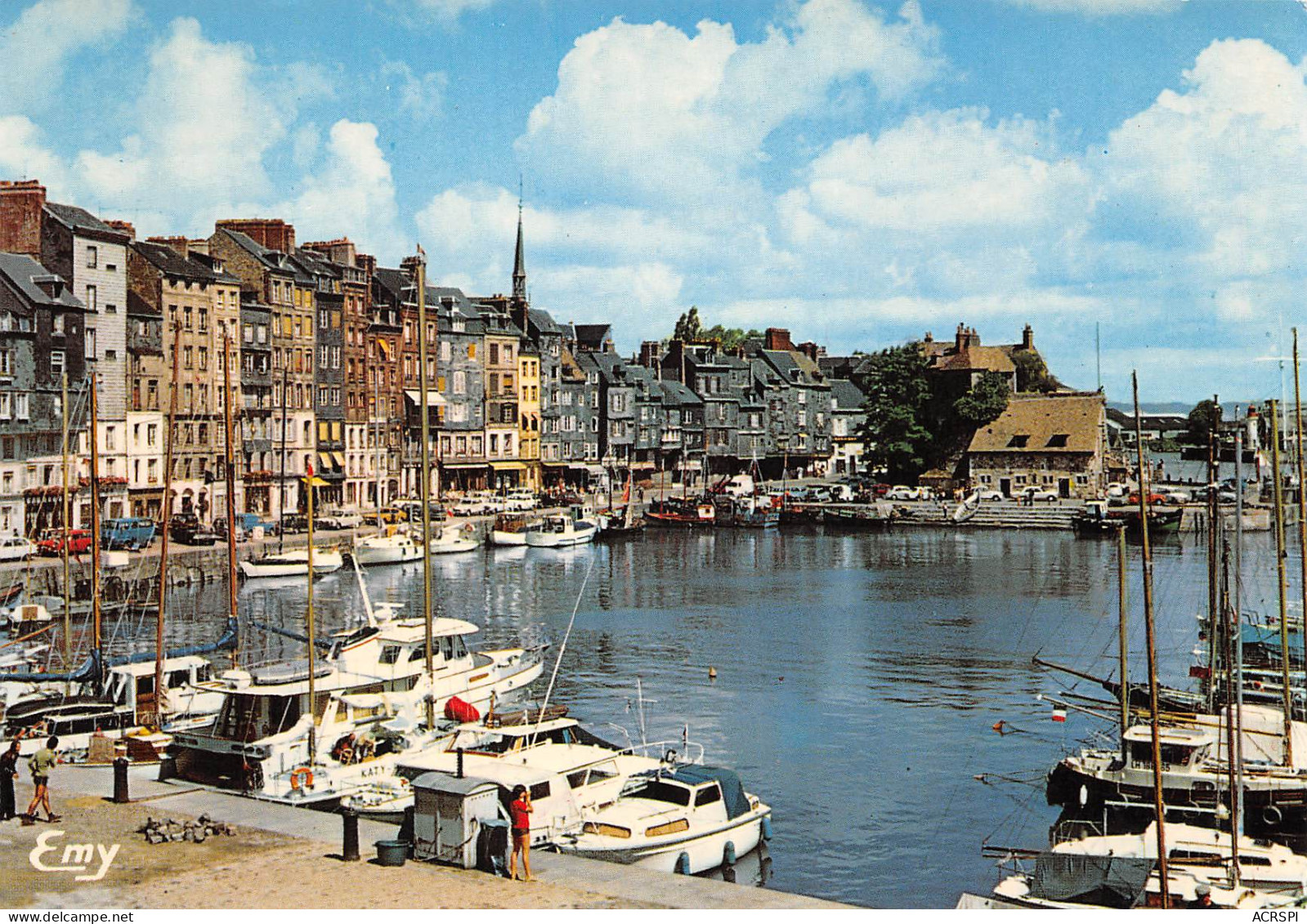 14 HONFLEUR Vieux Bassin Et Quai Sainte Catherine éditions LE GOUBEY (Scans R/V) N° 67 \MO7055 - Honfleur