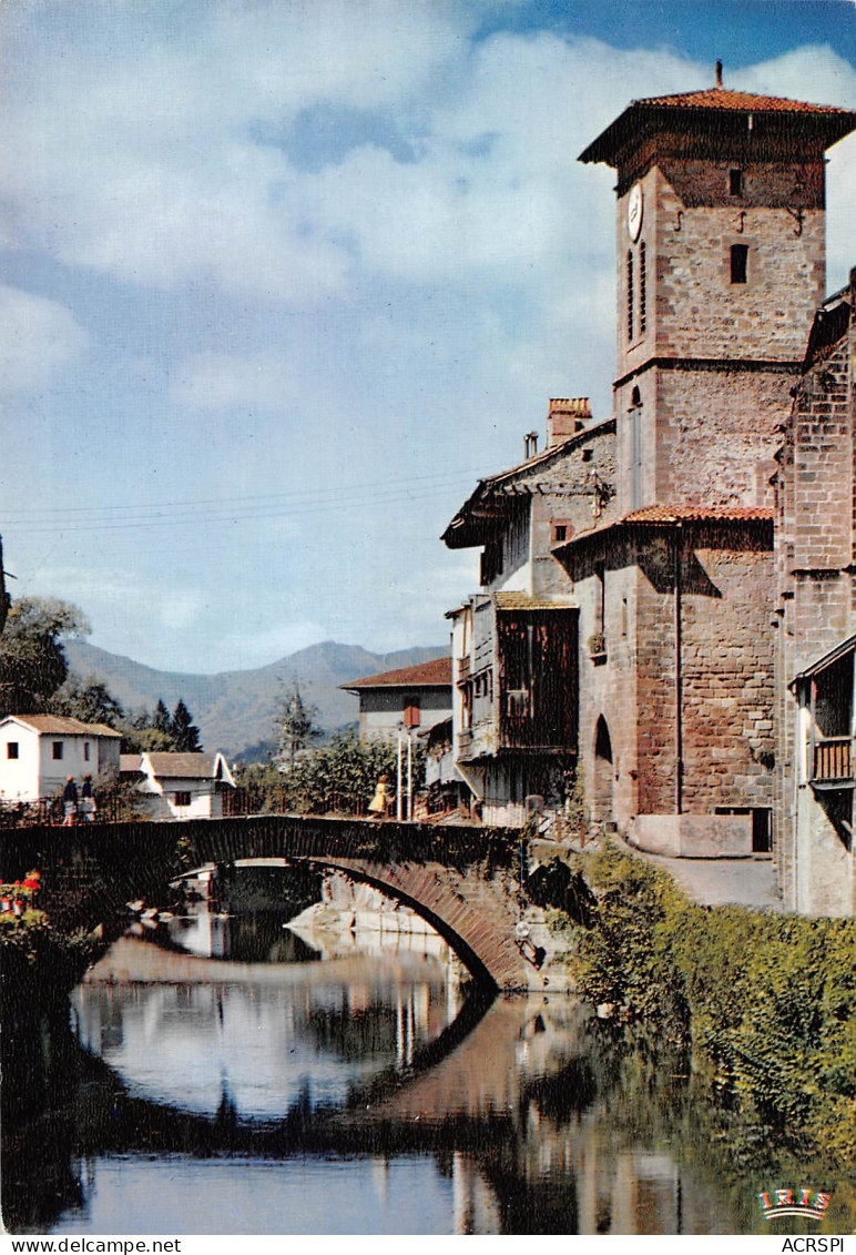 64 SAINT JEAN PIED DE PORT Le Pont D'Espagne Et La Nive Carte Vierge Non Circulé édition CD (Scans R/V) N° 40 \MO7056 - Saint Jean Pied De Port