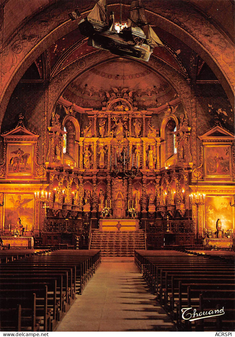 64 SAINT JEAN DE LUZ  Intérieur De L'église Carte Vierge Non Circulé édition Thouand (Scans R/V) N° 28 \MO7058 - Saint Jean De Luz
