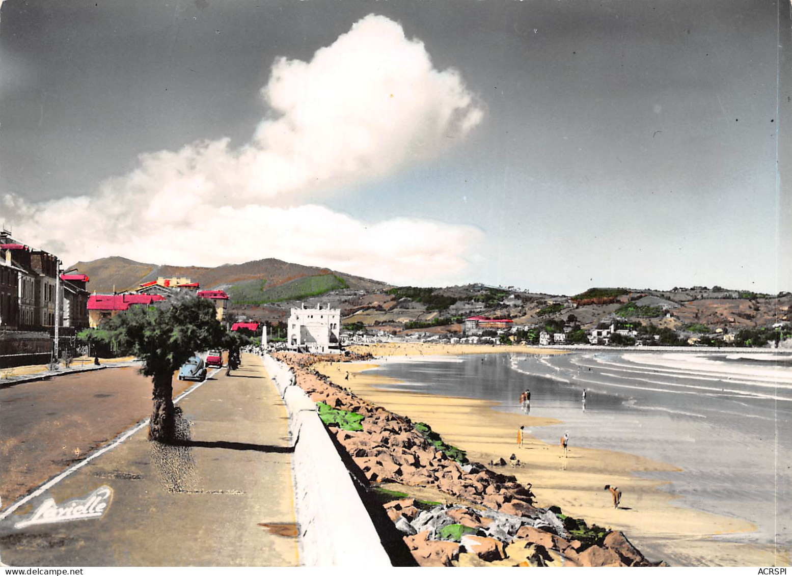 64 HENDAYE  Avenue De La Plage  Carte Vierge Non Circulé éditions Lavielle (Scans R/V) N° 8 \MO7059 - Hendaye