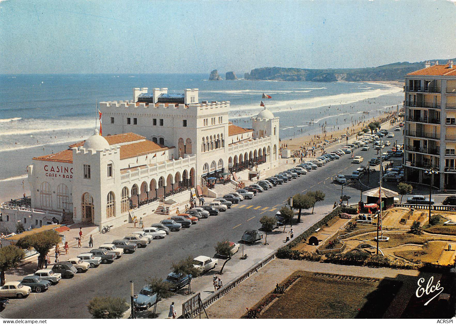 64 HENDAYE   Le Casino De La Grande Plage Carte Vierge Non Circulé éditions Chatagneau (Scans R/V) N° 27 \MO7059 - Hendaye