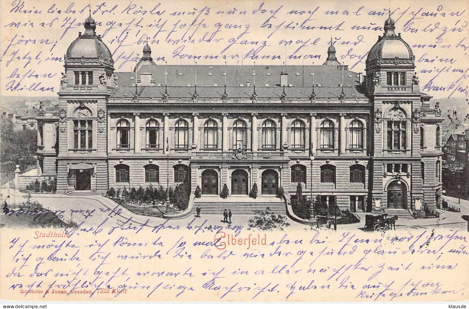 Elberfeld - Stadttheater Gel.1905 AKS - Wuppertal