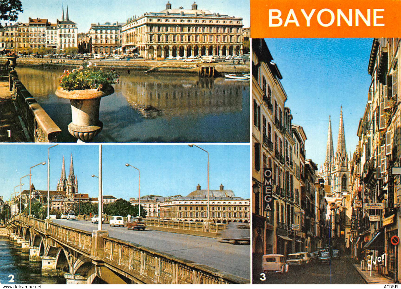 64 BAYONNE Multivue  Carte Vierge Non Circulé éditions Yvon (Scans R/V) N° 33 \MO7060 - Bayonne