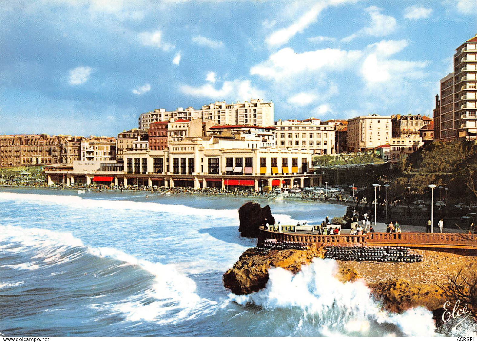 64 BIARRITZ La Grande Plage Carte Vierge Non Circulé éditions IRIS (Scans R/V) N° 30 \MO7061 - Biarritz