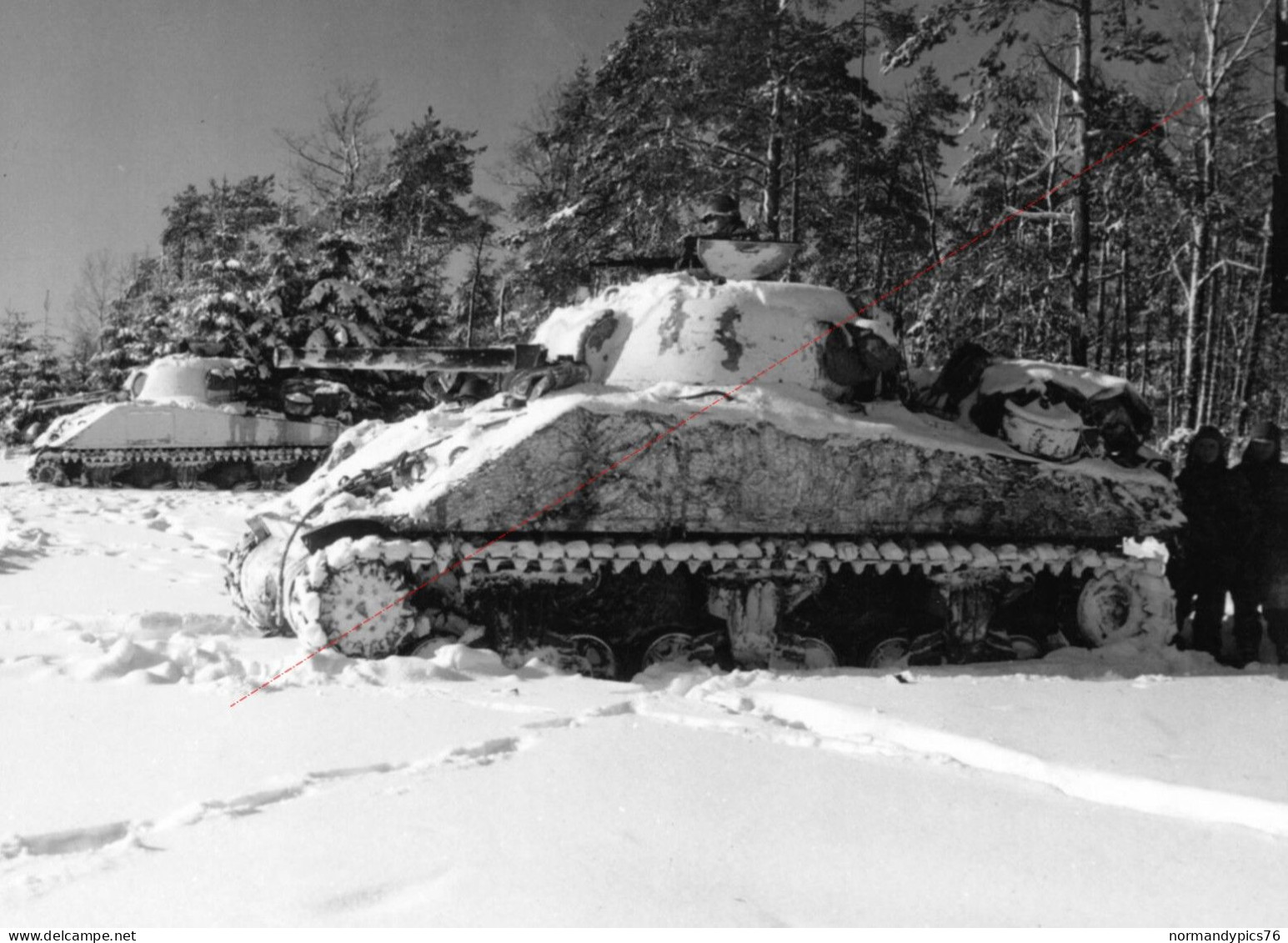 Liberation 1944  Bataille Des Ardennes      Sherman  St Vith - 1939-45