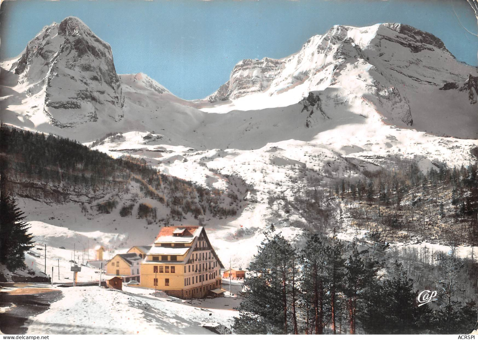 64 Eaux-Bonnes GOURETTE En Hiver Carte Vierge Non Circulé édition CAP (Scans R/V) N° 19 \MO7062 - Eaux Bonnes