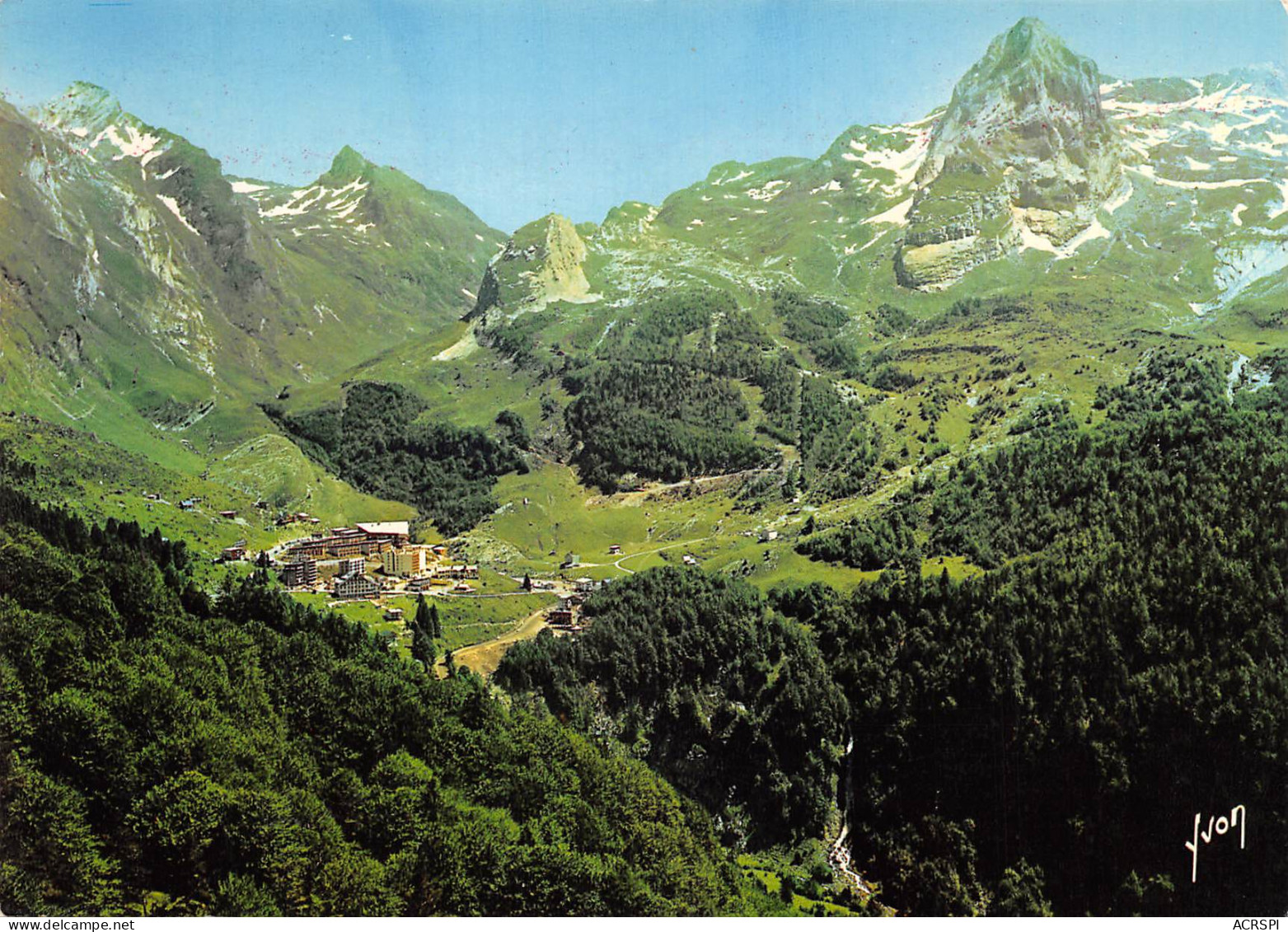 64 Eaux-Bonnes GOURETTE Vue Du Col D'AUBISQUE Carte Vierge Non Circulé édition Yvon (Scans R/V) N° 22 \MO7062 - Eaux Bonnes