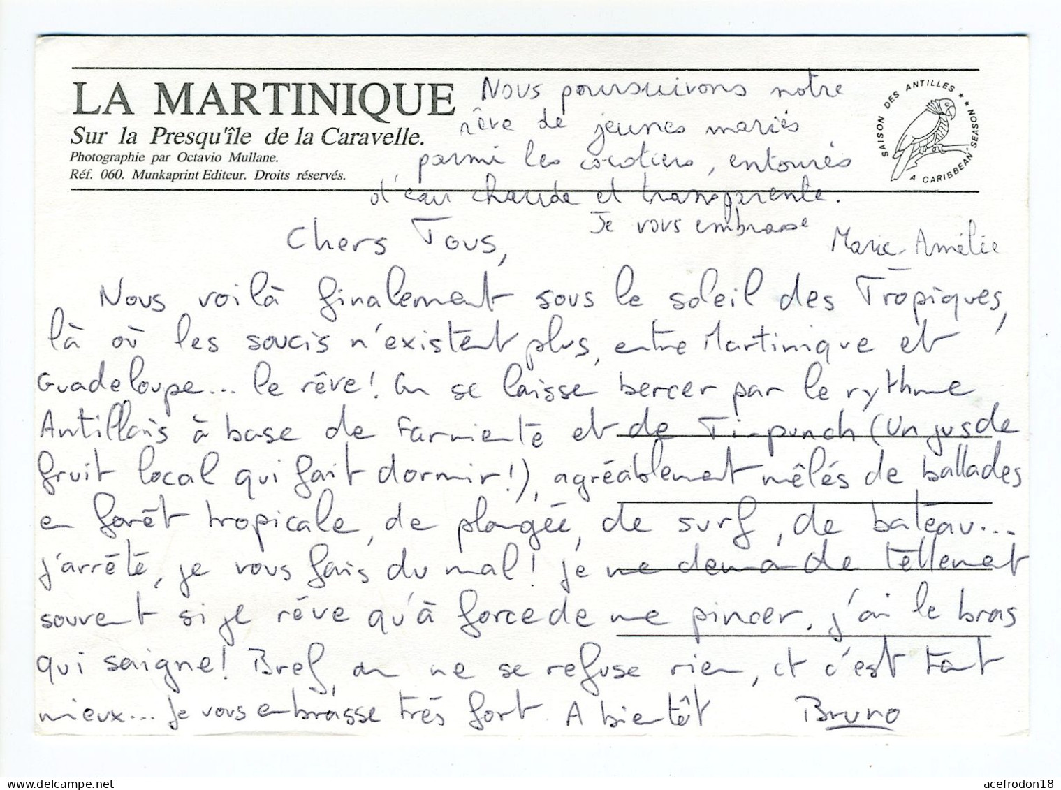 LA MARTINIQUE - La Presqu'Île De La Caravelle - Autres & Non Classés