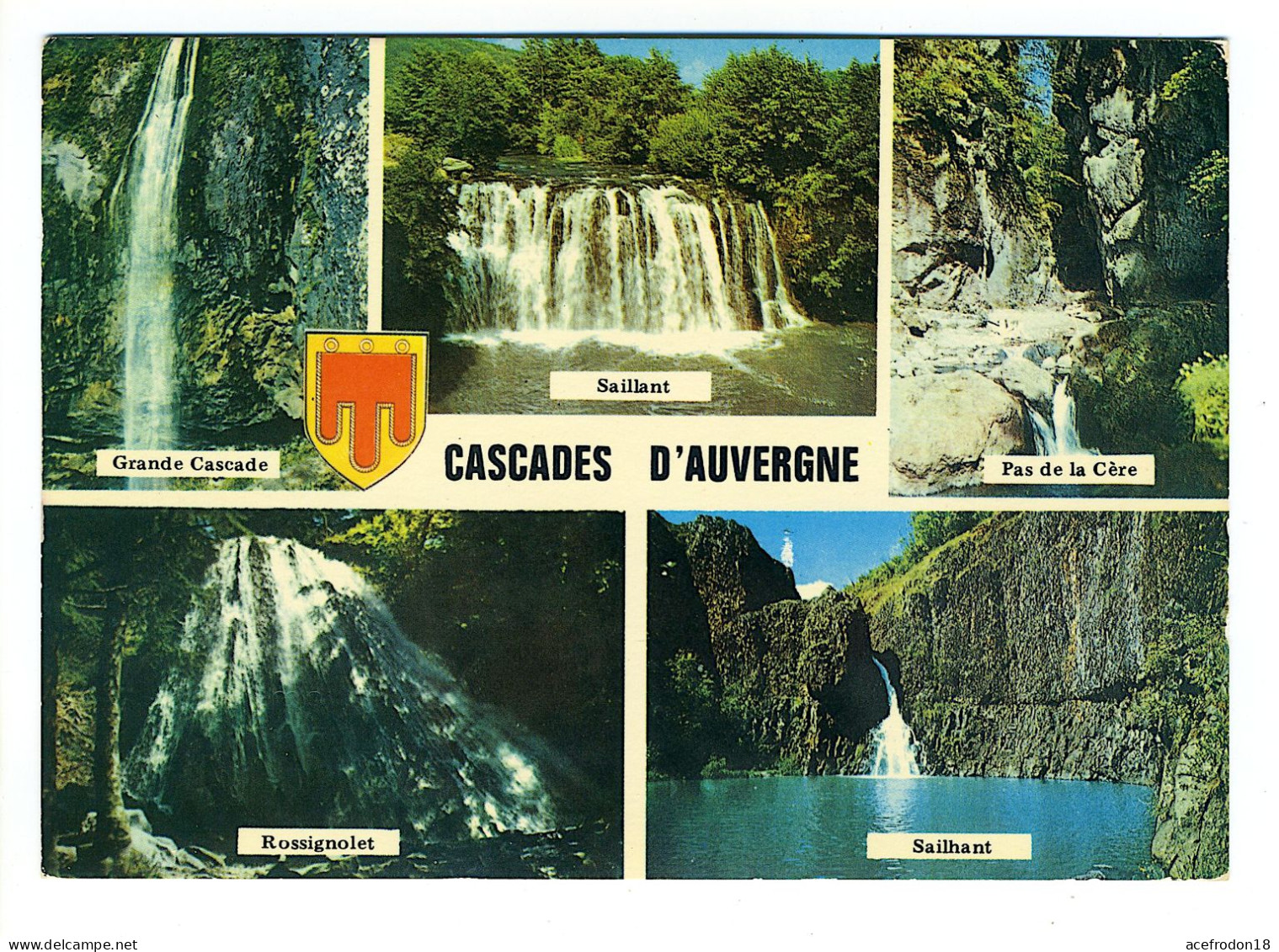 CASCADES D'AUVERGNE - Auvergne Types D'Auvergne