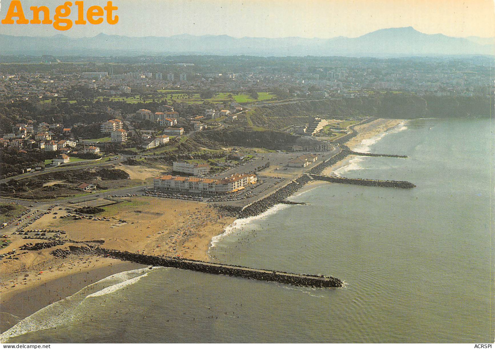 64  ANGLET PLAGE Vue Générale  De La Chambre D'amour Carte Vierge Non Circulé éditions SOPEA (Scans R/V) N° 58 \MO7063 - Anglet