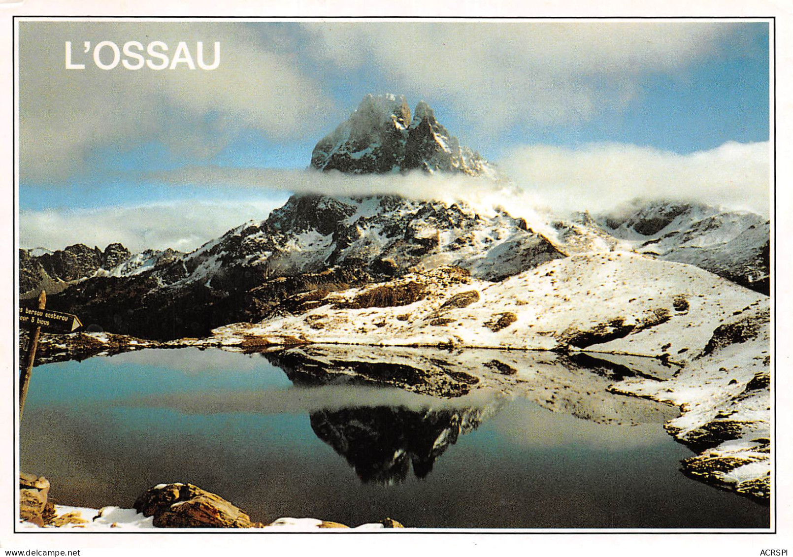 64 Le Lac D'AYOUS Pic Du Midi D'Ossau Gabas Carte Vierge Non Circulé éditions REX (Scans R/V) N° 14 \MO7064 - Laruns