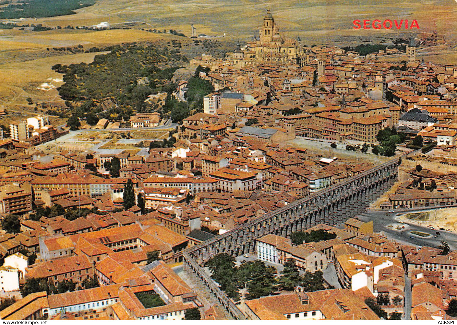 SEGOVIA Vista Aérea  Segovie Spain (Scans R/V) N° 68 \MO7064 - Segovia
