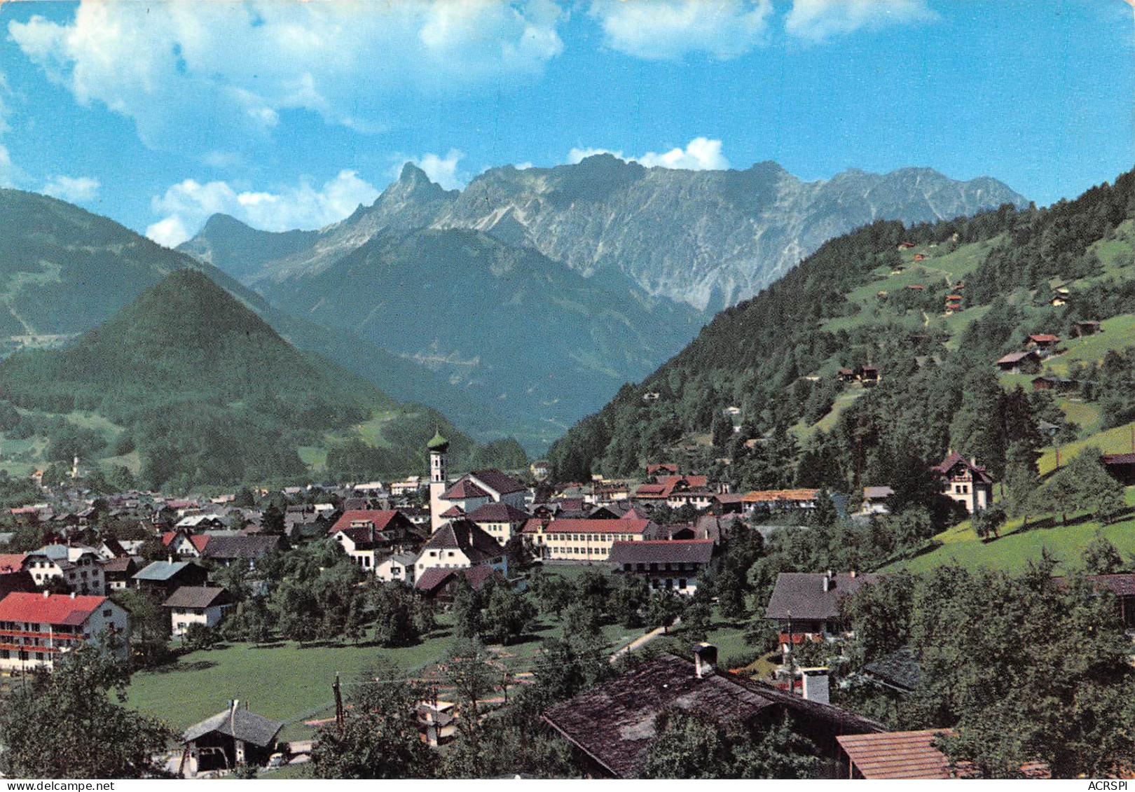 Schruns Im Montafon Mit Zimba Vorarlberg Bludenz Autriche Republik Österreich (Scans R/V) N° 83 \MO7064 - Schruns