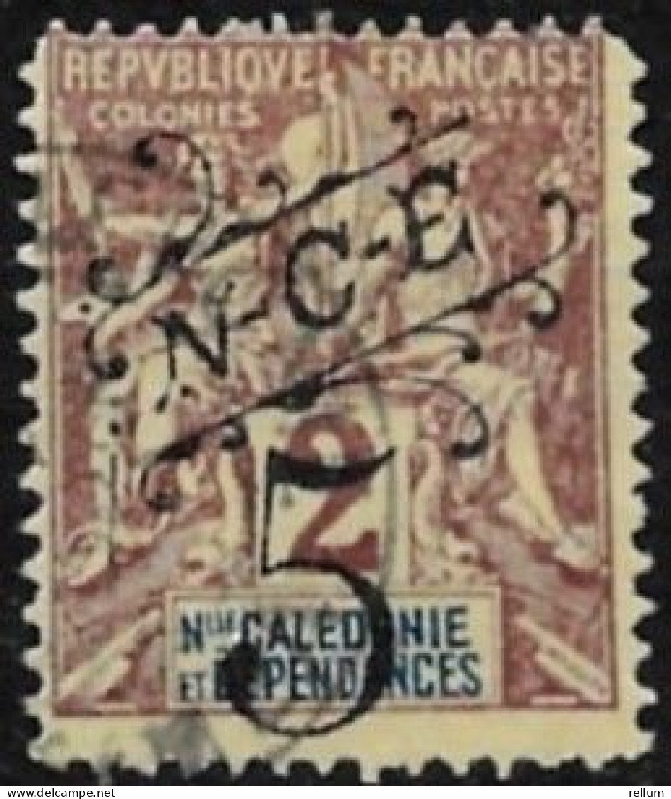 Nouvelle Calédonie 1900 - Yvert N° 54 Oblitéré  Michel N° 51 - Used Stamps