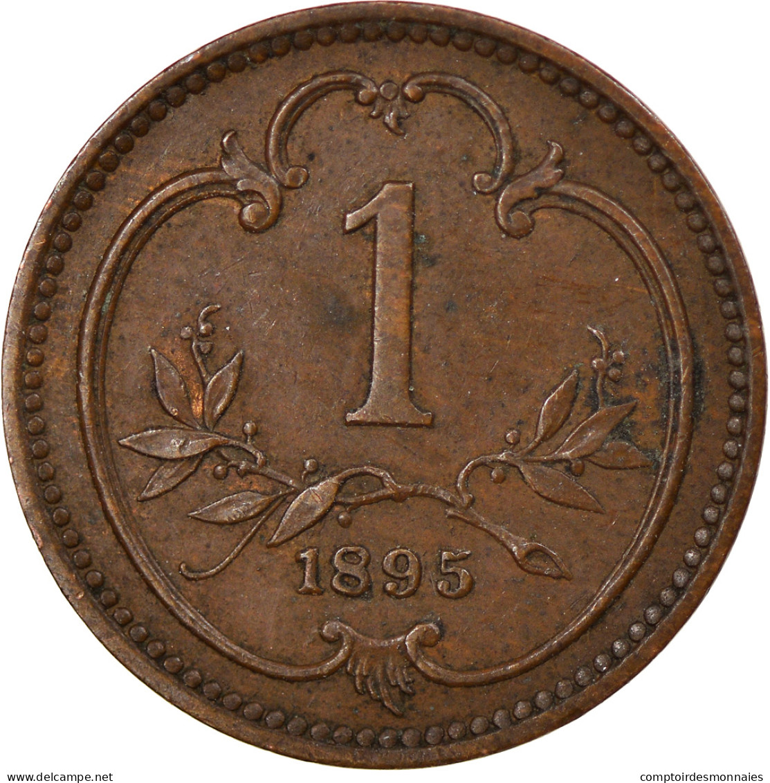 Monnaie, Autriche, Franz Joseph I, Heller, 1895, TTB, Bronze, KM:2800 - Austria