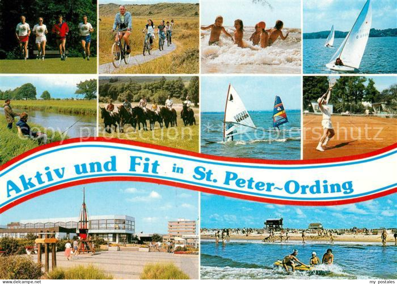 73295968 St Peter-Ording Sport Fahrradtour Badespass Segen Windsurfen Tennis Rei - St. Peter-Ording