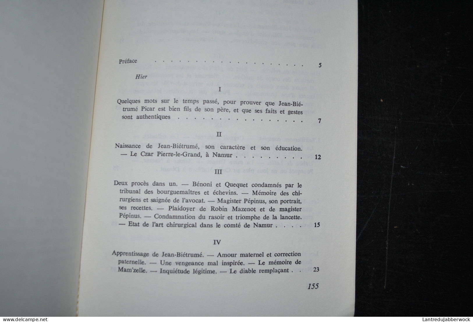 Victor Petitjean Jean-Biétrumé Picar Hier Et Aujourd'hui Namur Frairie Légendes Folklore Régionalisme Namurois RARE - Belgium