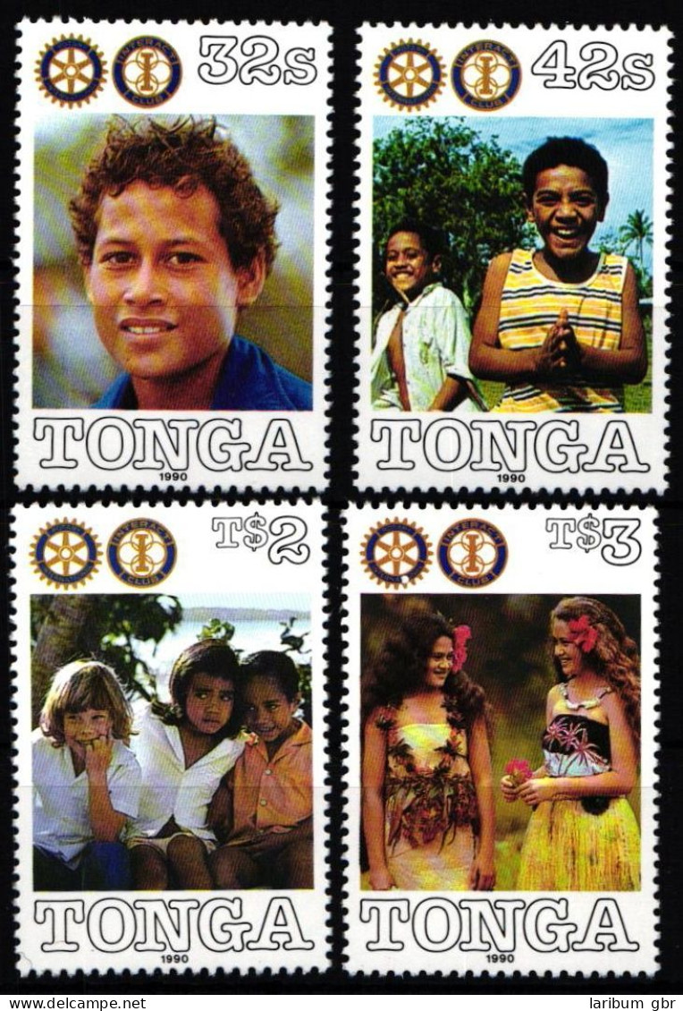 Tonga 1148-1151 Postfrisch Rotary Club #ND017 - Tonga (1970-...)