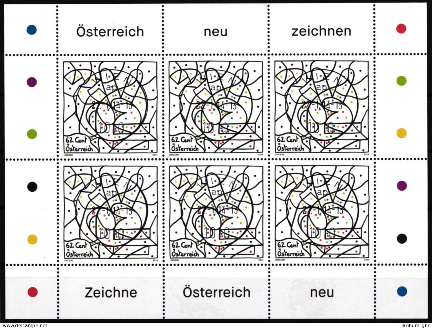 Österreich 3115 Gestempelt Als Kleinbogen Mit Ersttagsstempel #ND076 - Other & Unclassified