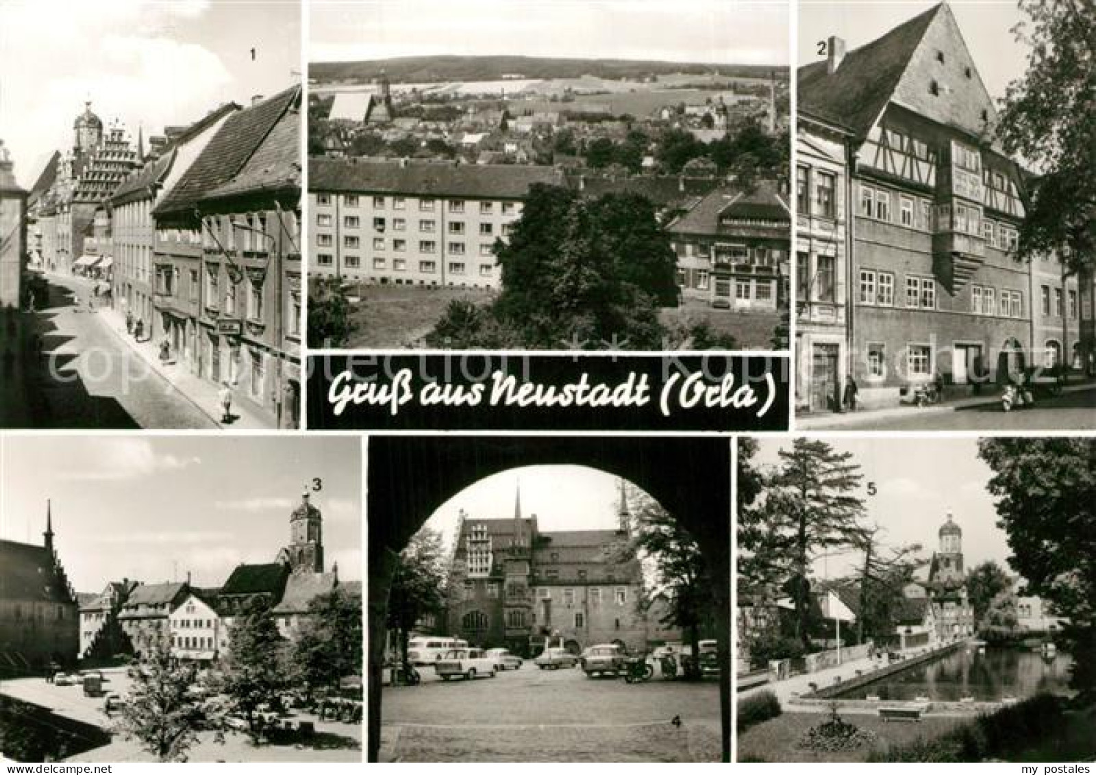 73295816 Neustadt Orla Rathaus Lutherhaus Markt Gamsenteich Neustadt Orla - Neustadt / Orla