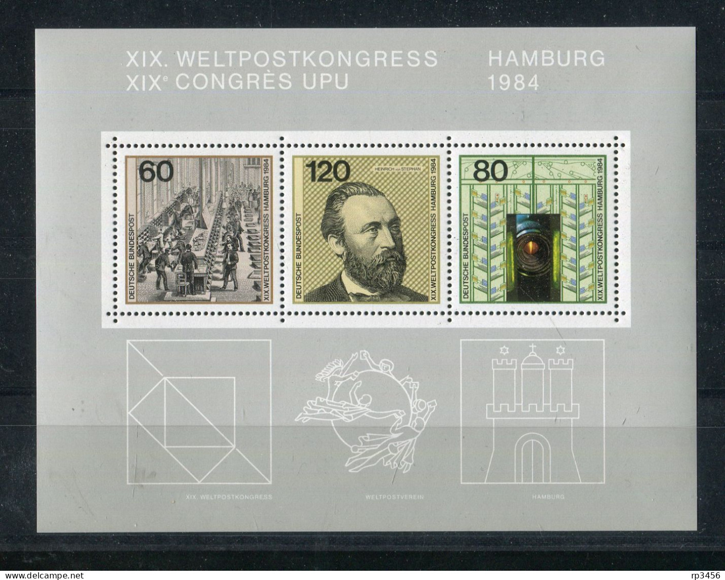 "BUNDESREPUBLIK DEUTSCHLAND" Partie Mit 8 Blocks ** (R1191) - Collections