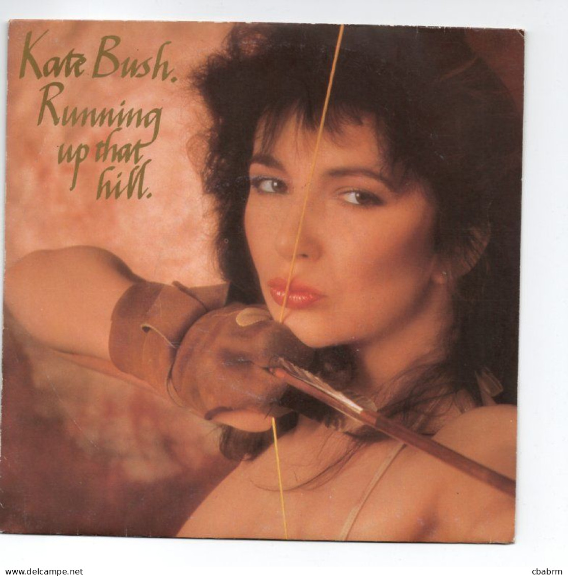 SP 45 TOURS KATE BUSH RUNNING UP THAT HILL 1985 FRANCE EMI 2007577 TBE - 7" - Rock