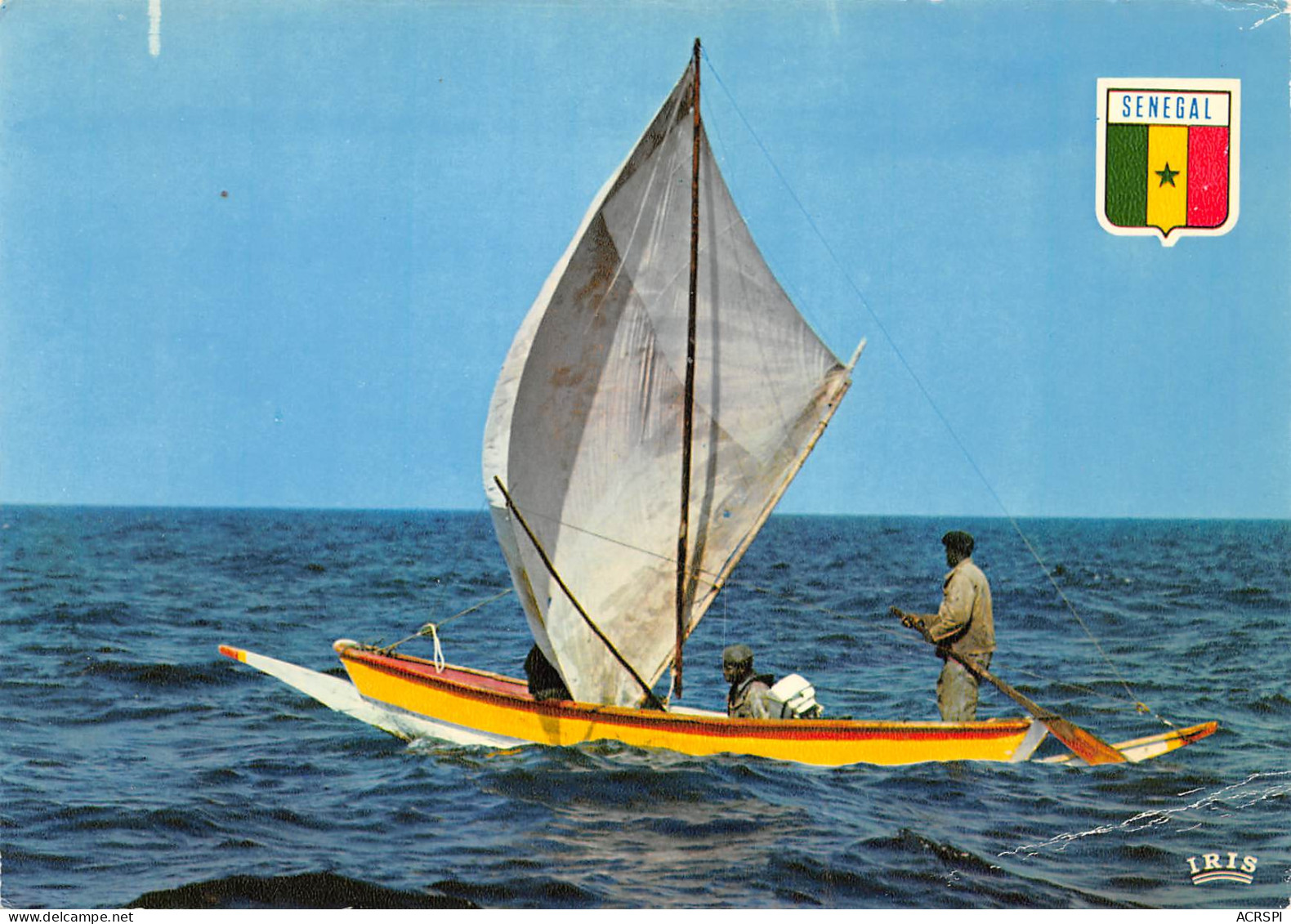 SENEGAL  Pirogue De Pêcheur Dakar  (Scans R/V) N° 21 \MP7101 - Senegal