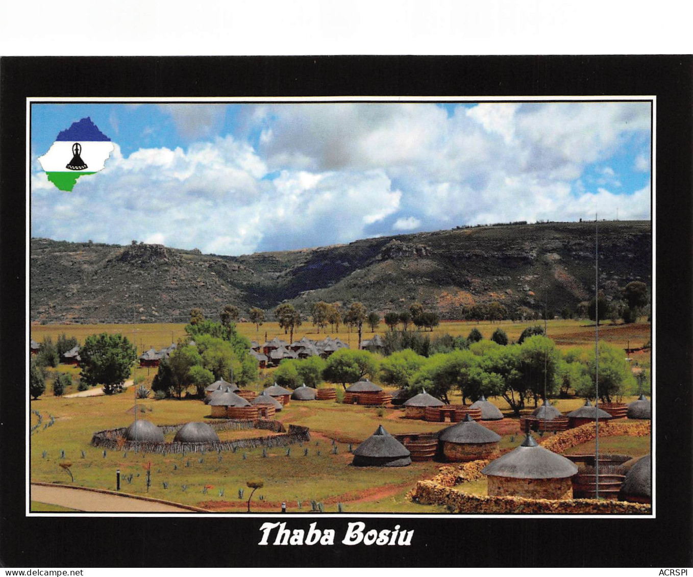 LESOTHO Lessouto ThabaBosiu Timbre D'Barbus Holubi  Carte Vierge Non Circulé (Scans R/V) N° 79 \MP7102 - Lesotho