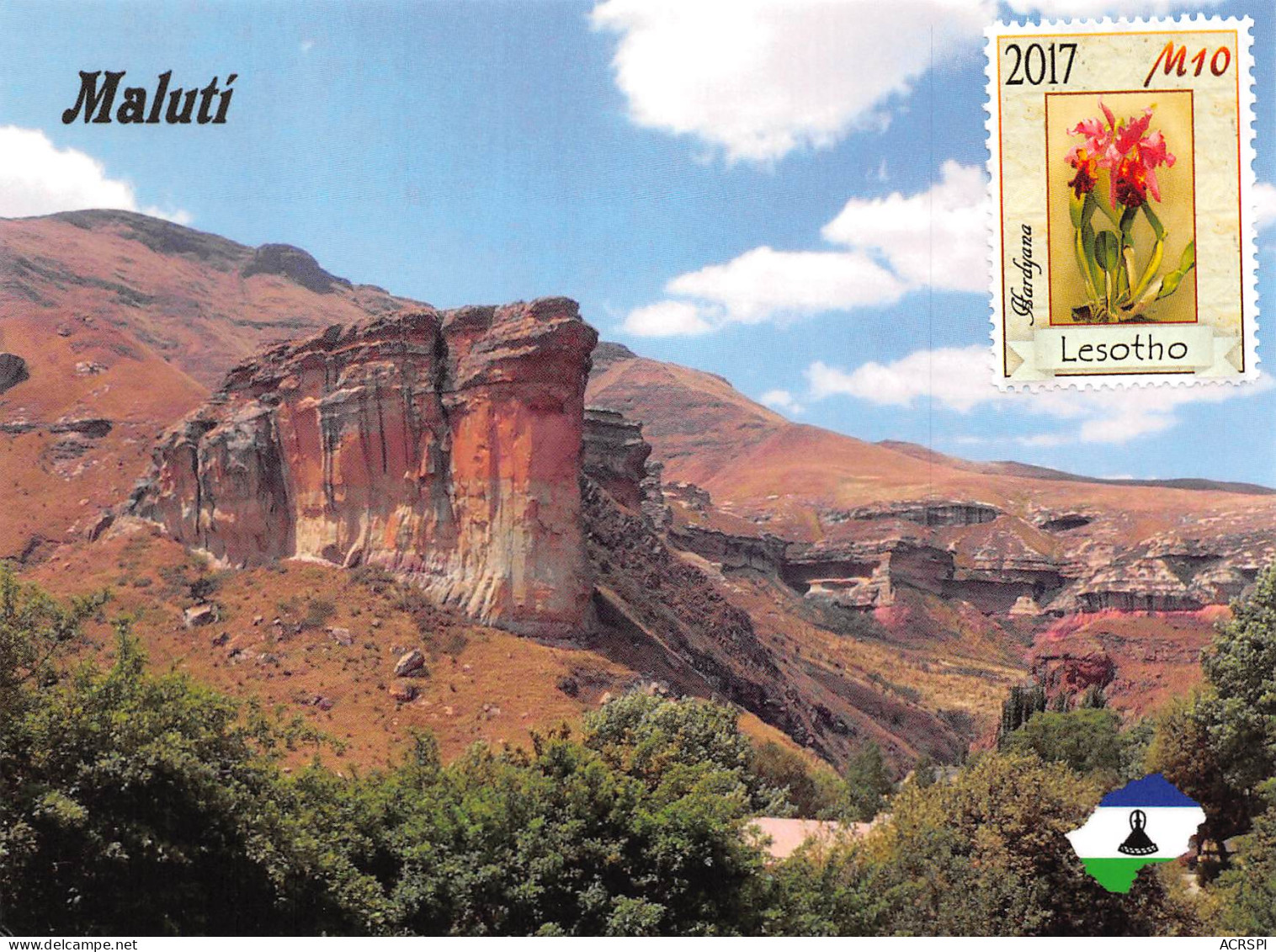 LESOTHO Lessouto MALUTI Carte Vierge Non Circulé (Scans R/V) N° 73 \MP7102 - Lesotho