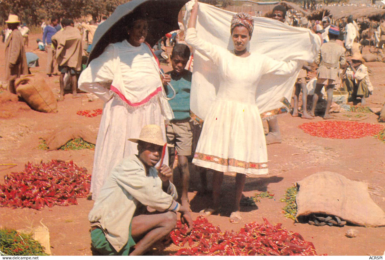 Éthiopie Addis-Abeba Un Marché Carte Vierge Non Circulé édition Annonay (Scans R/V) N° 49 \MP7103 - Ethiopia