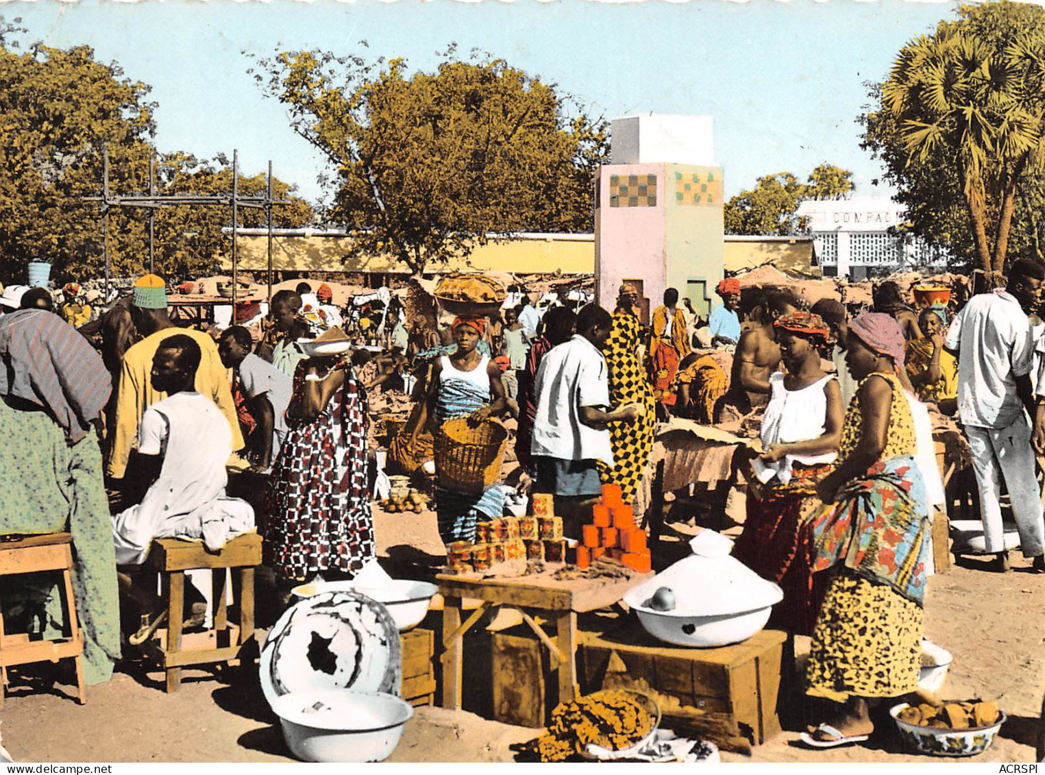NIGER  Niamey Le Marché édition Hoa-Qui Mauclert (Scans R/V) N° 87 \MP7104 - Niger