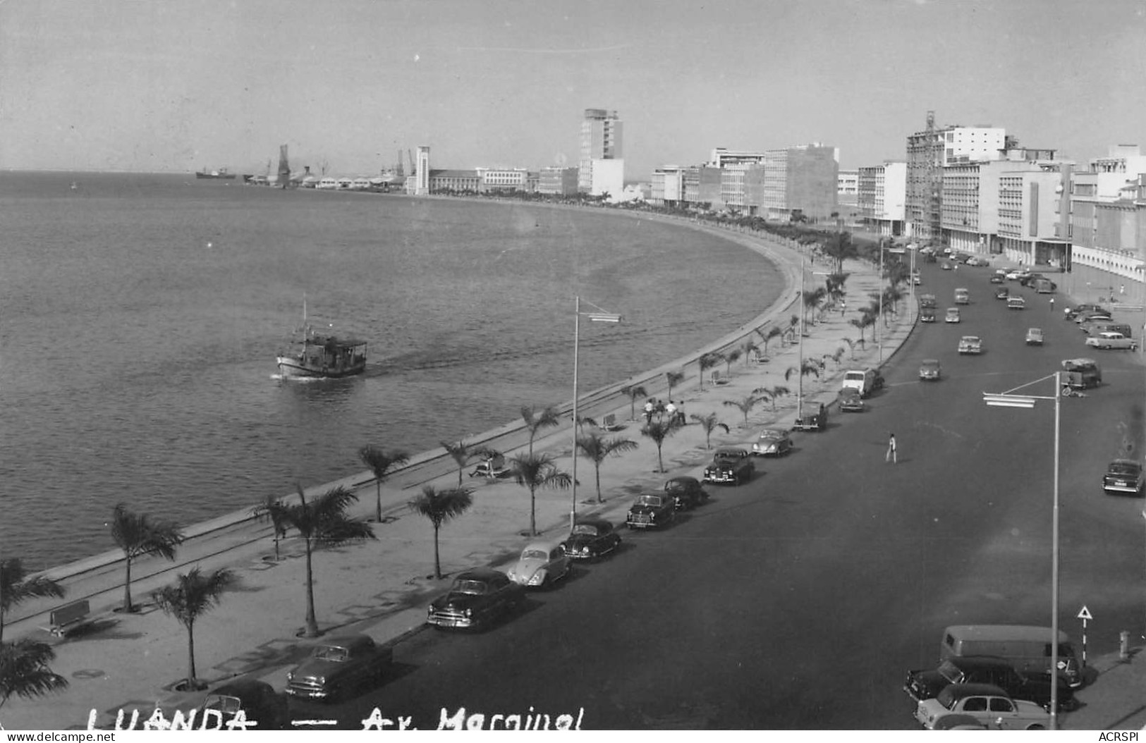 ANGOLA LUANDA Avenue Marginal éditions Foto Star Trés Beaux Timbres (Scans R/V) N° 37 \MP7109 - Angola